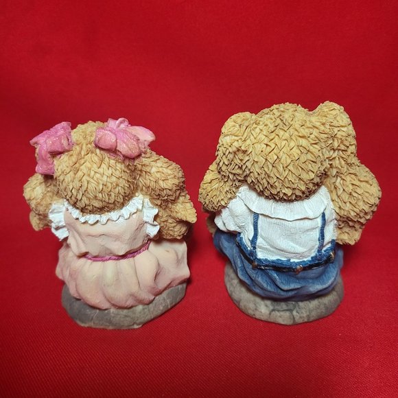 VTG Ks Collection Easter Bunny Rabbits Egg Chick Basket Roses - Picture 3 of 14